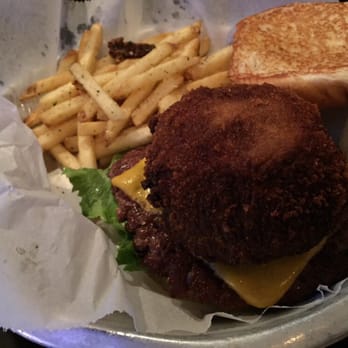AJ Bombers - Single bomber burger with fried mushroom!! - Burgers Near Me - Milwaukee, Wisconsin AJ Bombers - Single bomber burger with fried mushroom!! - Burgers Near Me - Milwaukee, Wisconsin