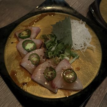 Sake Bar Hagi - Yellowtail Carpaccio - Japanese Near Me - New York, New York Sake Bar Hagi - Yellowtail Carpaccio - Japanese Near Me - New York, New York