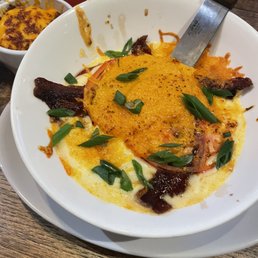 Hot brown. Hot brown.