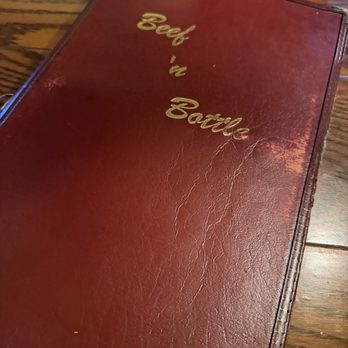 Beef 'N Bottle - Classic menu. - Steakhouses Near Me - Charlotte, North Carolina