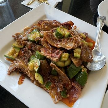 Qin Cuisine - Beef Tripe with Hot Sauce - Dim Sum Near Me - Anaheim, California Qin Cuisine - Beef Tripe with Hot Sauce - Dim Sum Near Me - Anaheim, California