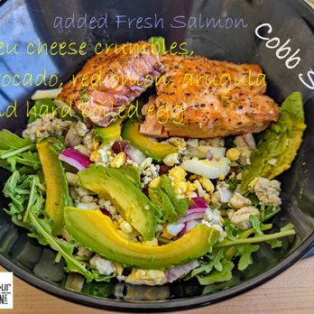 The FourNine - Cobb Salad - Arugula , Blue cheese, hard-boiled egg. - American Near Me - Mount Zion, Illinois