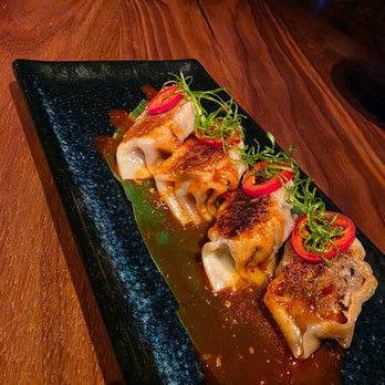 Roka Akor - Wagyu Beef & Kimchi Dumplings - Sushi Bars Near Me - San Francisco, California Roka Akor - Wagyu Beef & Kimchi Dumplings - Sushi Bars Near Me - San Francisco, California