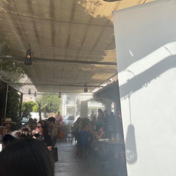 Cheeky's - Outdoor dining area - it's so hot! - Breakfast & Brunch Near Me - Palm Springs, California Cheeky's - Outdoor dining area - it's so hot! - Breakfast & Brunch Near Me - Palm Springs, California
