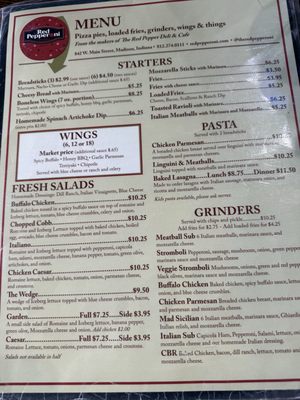 Menu photo 1 The Red Pepperoni Madison, IN Menu photo 1 The Red Pepperoni Madison, IN