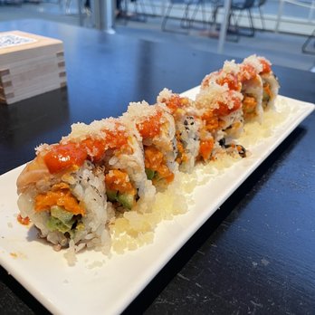 Bamboo Sushi - Friday the 13th roll - Sushi Bars Near Me - San Ramon, California Bamboo Sushi - Friday the 13th roll - Sushi Bars Near Me - San Ramon, California