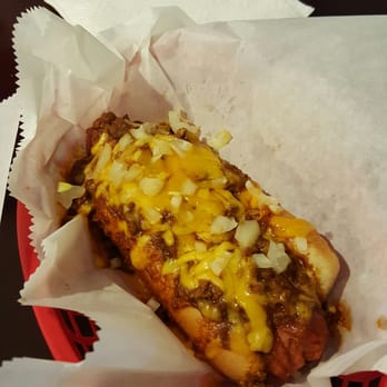 Lord's Kitchen - 1/4 Chilli cheese dog. - Burgers Near Me - San Antonio, Texas