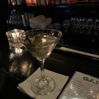 Garibaldi's Cafe - Martini with blue cheese olives! - Italian Near Me - Savannah, Georgia Garibaldi's Cafe - Martini with blue cheese olives! - Italian Near Me - Savannah, Georgia