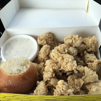 Chicken Express - 18 piece Fried Crack Balls (Fried Chicken Gizzards) ... Whose hungry ??? Great Road Trip Snack - Fast Food Near Me - Marble Falls, Texas