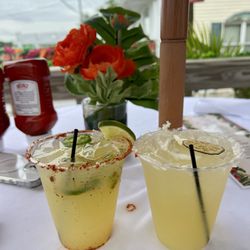 Tiki Bar At Sunset Harbour - Spicy & Island margarita