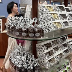 Kilwins Ice Cream - Chocolate - Fudge - Candy tower