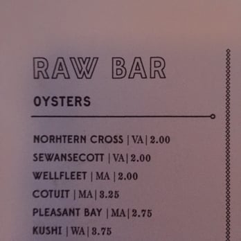 Grand Army - A lot more reasonably priced oysters than last time - Seafood Near Me - Brooklyn, New York Grand Army - A lot more reasonably priced oysters than last time - Seafood Near Me - Brooklyn, New York