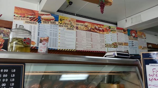 Menu photo 4 Ray's Sub Shop Ewing Township, NJ