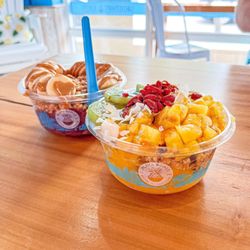 Playa Bowls - Summer mango bowl and Power Acai Bowl