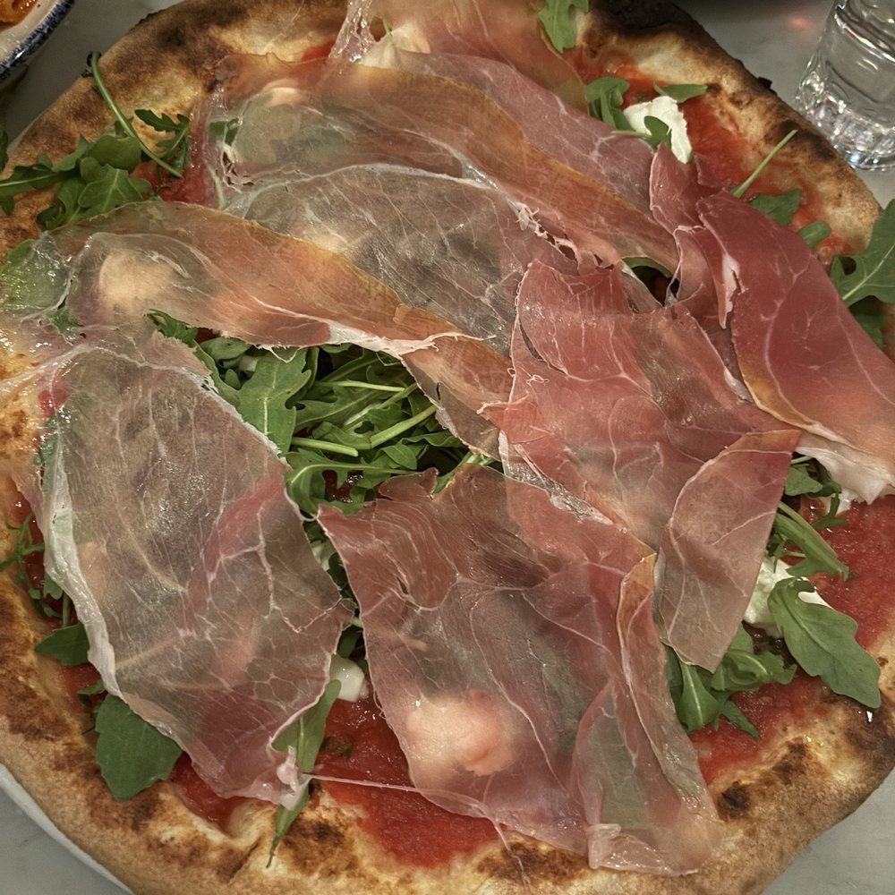 Terroni - Pizza with prosciutto - Italian Near Me - Los Angeles, California