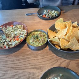 Brussel sprouts salad and Guacamole Brussel sprouts salad and Guacamole