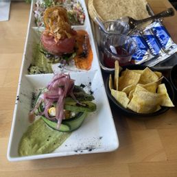 Ceviche sampler Ceviche sampler