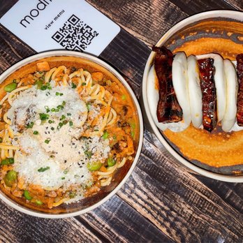 Modita - Umami Noodles Bao Buns (4) - Sushi Bars Near Me - Indianapolis, Indiana