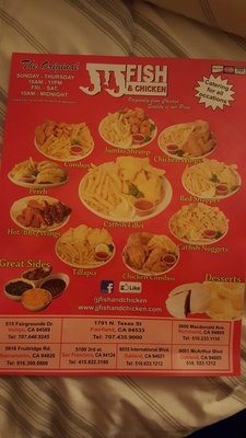Menu photo 4 JJ Fish & Chicken Richmond, CA Menu photo 4 JJ Fish & Chicken Richmond, CA