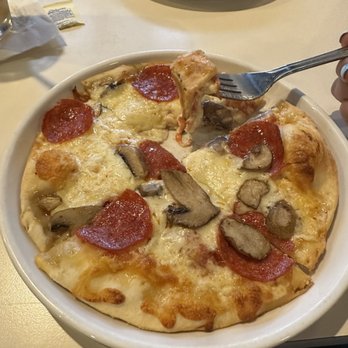 Ten Star - Personal build your own- pepperoni and mushroom - Pizza Near Me - Ardmore, Oklahoma Ten Star - Personal build your own- pepperoni and mushroom - Pizza Near Me - Ardmore, Oklahoma
