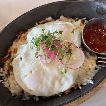 El Bistro by Salt and Pepper - Chorizo hash - Latin American Near Me - Modesto, California