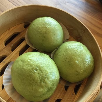 Dumpling Time - Green tea milk bun - yaaaaaassssss! - Dim Sum Near Me - San Francisco, California