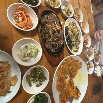 Wonjo Korean Cuisine - Bulgogi and Kimchee Pancake - Korean Near Me - Anchorage, Alaska