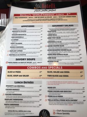 Menu photo 6 Rotelli Pizza & Pasta Delray Beach, FL Menu photo 6 Rotelli Pizza & Pasta Delray Beach, FL