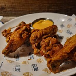 Last week's chicken wings Last week's chicken wings