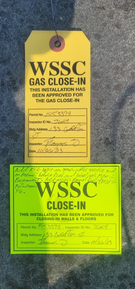 Slide of DMV Plumbing Service