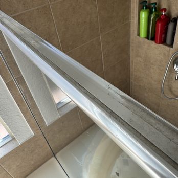 Maid Masters - Top of shower not clean - Home Cleaning Near Me Maid Masters - Top of shower not clean - Home Cleaning Near Me