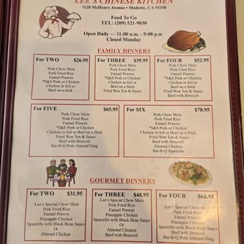 Lee’s Chinese Kitchen - Chinese Near Me - Modesto, California