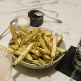Truffle fries Truffle fries