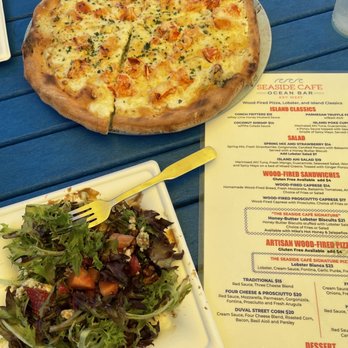 Seaside Cafe - Lobster Pizza - Pizza Near Me - Key West, Florida Seaside Cafe - Lobster Pizza - Pizza Near Me - Key West, Florida