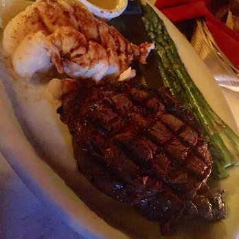 La Cave - Boneless Ribeye and 12 Ounce Australian Lobster Tail - Steakhouses Near Me - Costa Mesa, California La Cave - Boneless Ribeye and 12 Ounce Australian Lobster Tail - Steakhouses Near Me - Costa Mesa, California
