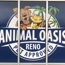 Exterior outside entrance of Animal Oasis - Signage! - Reno, Nevada Exterior outside entrance of Animal Oasis - Signage! - Reno, Nevada