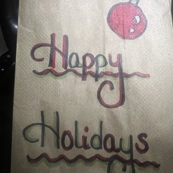 Little Phillies Cheesesteaks - Festive paper bag great attention to detail nice personal touch - Sandwiches Near Me - Satellite Beach, Florida