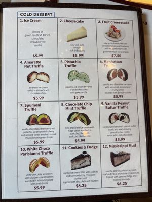 Menu photo 7 Cafe Bench Flushing, NY