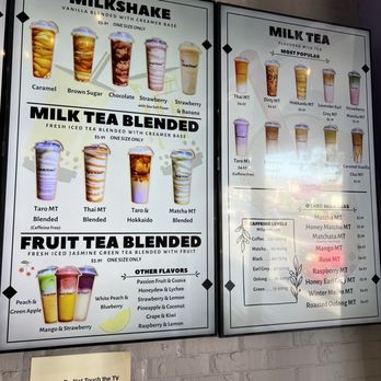 Tea Be Honest - Menu - Bubble Tea Near Me - Hemet, California