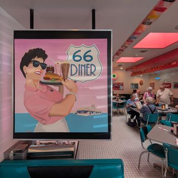 66 Diner - Sign - Diners Near Me - Albuquerque, New Mexico