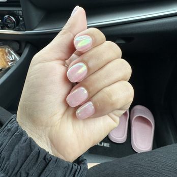 Painted M Nail Spa - I got Pedicure #1 with gel polish; manicure UV-gel, gel polish and chrome. - Nail Salons Near Me - Westbury, New York Painted M Nail Spa - I got Pedicure #1 with gel polish; manicure UV-gel, gel polish and chrome. - Nail Salons Near Me - Westbury, New York