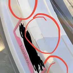 These are the scratches also from The drive In car wash. These are the scratches also from The drive In car wash.