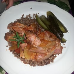 Restauracja Ąka - Karczek duszony z cebulka