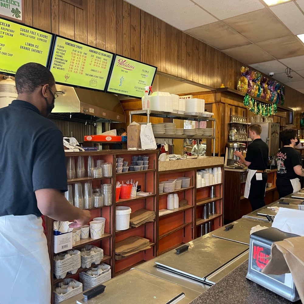 Holsten's - Behind front counter - Candy Stores Near Me - Bloomfield, New Jersey