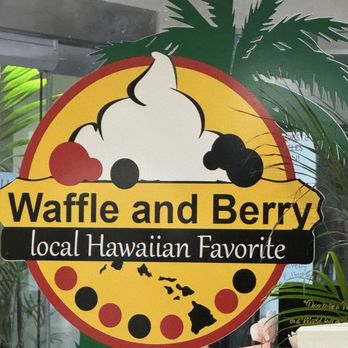 Waffle and Berry - Sign - Waffles Near Me - Honolulu, Hawaii