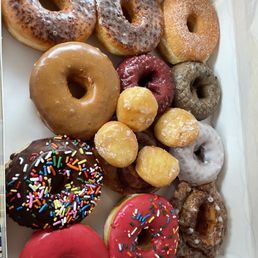 Dozen assorted donuts