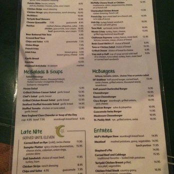 McP's Irish Pub - Menu Peek - Irish Pub Near Me - Coronado, California McP's Irish Pub - Menu Peek - Irish Pub Near Me - Coronado, California