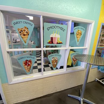 Crepe May - the window of a store - Waffles Near Me - Cape May, New Jersey