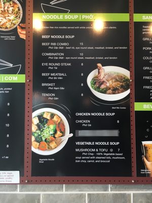 Menu photo 5 Local Pho Houston, TX