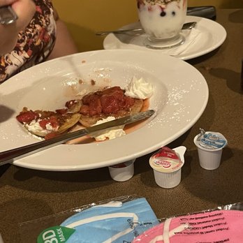 Hearth Room Cafe - Strawberry Shortcake French Toast Fruit and Yogurt Parfait - Breakfast & Brunch Near Me - Chesterfield, Missouri Hearth Room Cafe - Strawberry Shortcake French Toast Fruit and Yogurt Parfait - Breakfast & Brunch Near Me - Chesterfield, Missouri